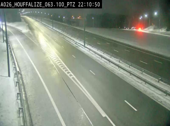 Caméra autoroute Belgique - Houffalize, E25 direction Liège