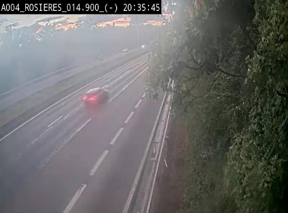 Webcam traffic E411(A4) - BK 14.4 - Rosières