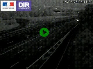 Caméra routière à hauteur de la sortie 15 Chambéry-centre au PK 4,103 en direction d'Albertville