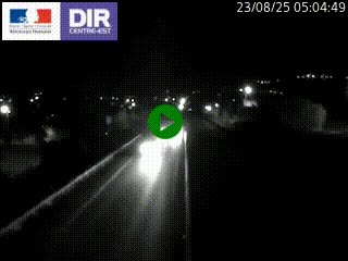 Caméra autoroute à Saint-Etienne (Les Littes) à hauteur du Ikea Saint-Etienne sur l'A72 en direction de Roanne