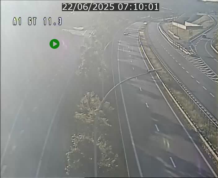 Traffic live webcam Luxembourg Senningerberg - A1 direction Allemagne - BK 11.3