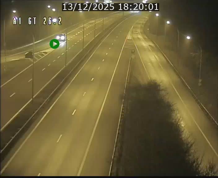 Traffic live webcam Luxembourg Grevenmacher - A1 direction Allemagne - BK 26.2