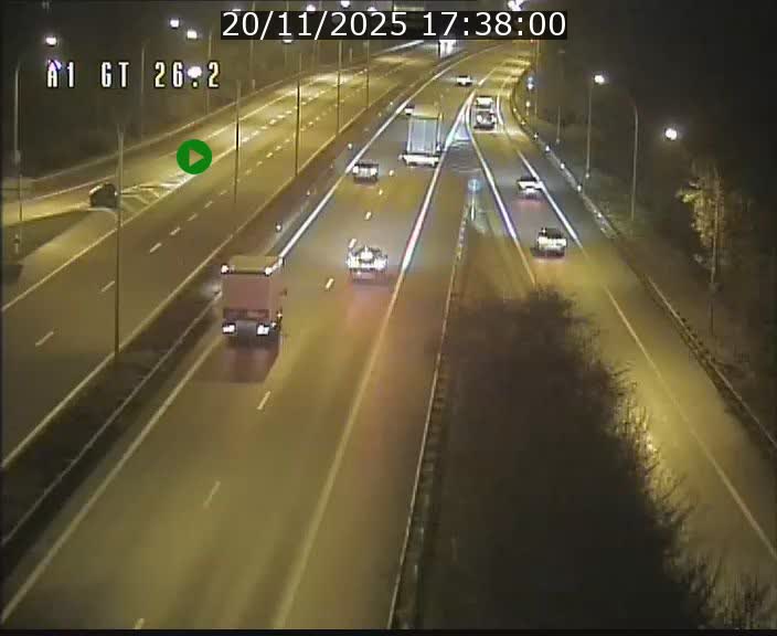 Traffic live webcam Luxembourg Grevenmacher - A1 direction Allemagne - BK 26.2