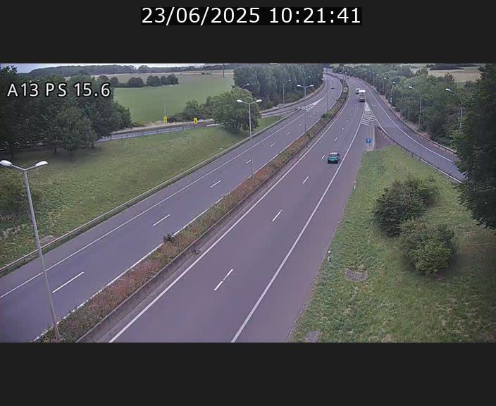 Traffic live webcam Luxembourg Kayl - A13 direction Dudelange - BK 15.6