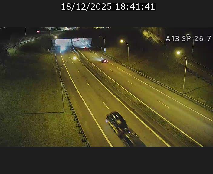 Traffic live webcam Luxembourg Frisange - A13 direction Luxembourg-ville - BK 26.7