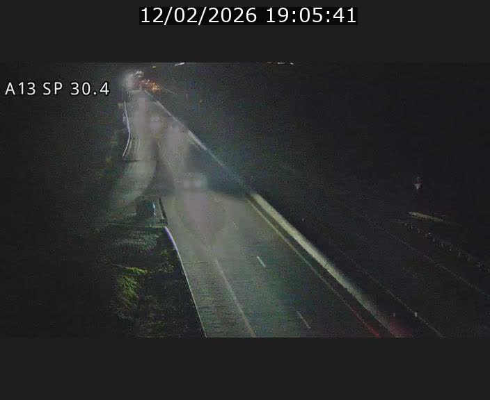 Traffic live webcam Luxembourg Altwies - A13 direction Luxembourg-ville - BK 30.4