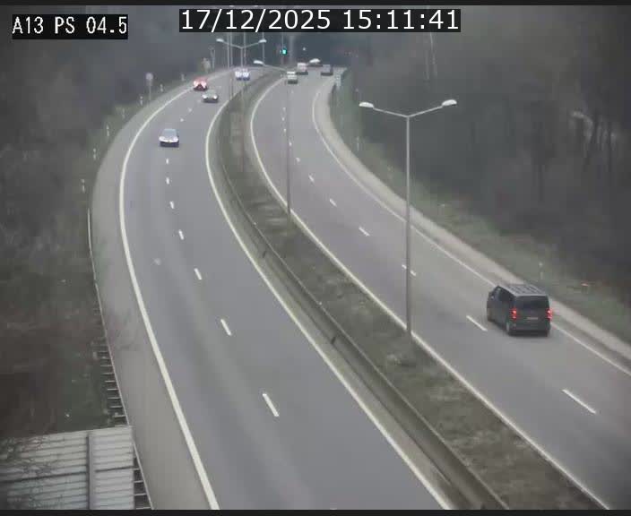 Traffic live webcam Luxembourg Differdange - A13 direction Esch-sur-Alzette - BK 4.5