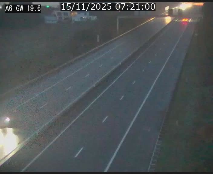 Traffic live webcam Luxembourg - Steinfort - A6 - BK 19.6 - direction Belgique