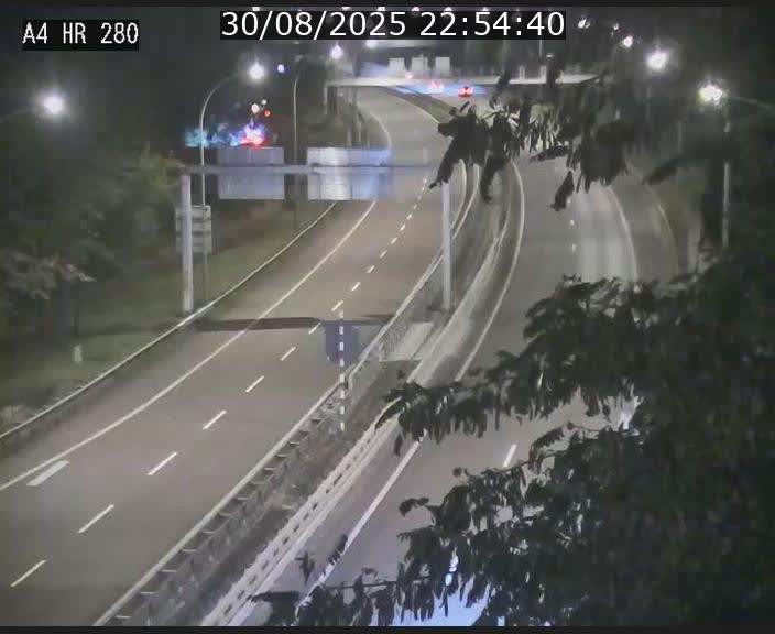 Webcam traffic A4 Luxembourg - BK 0.2 - P+R Bouillon (direction Luxembourg)