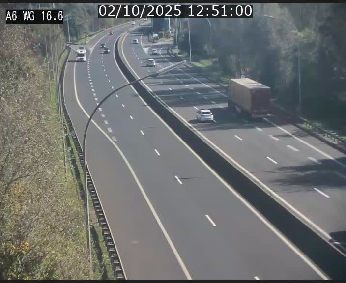 Traffic live webcam Luxembourg Aire de Capellen - A6 - BK 16.6 - direction Luxembourg/France/Allemagne