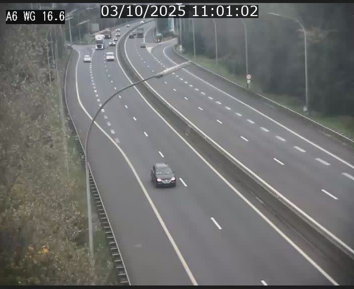 Traffic live webcam Luxembourg Aire de Capellen - A6 - BK 16.6 - direction Luxembourg/France/Allemagne