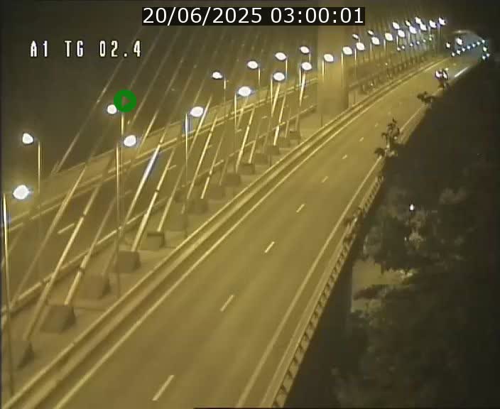 Traffic live webcam Luxembourg Sandweiler - A1 direction Luxembourg-ville - BK 2.4