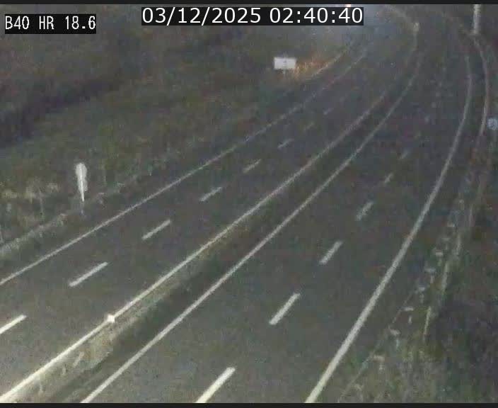 Webcam sur la route de liaison entre Micheville et Esch-Belval à la frontière entre le Luxembourg et la France. Vue orientée vers la Lorraine.