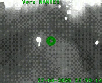 Webcam N147 au nord de Poitiers et à la jonction avec la A10