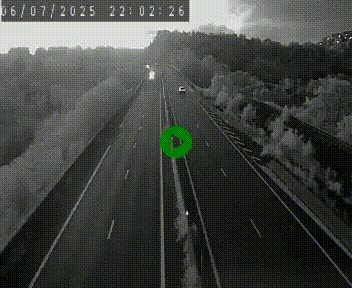 Caméra autoroute A75 à hauteur de Coudes, en direction de Clermont-Ferrand