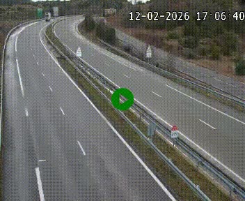 Caméra autoroute A75 à hauteur de la sortie 49 Le Caylar en direction de Montpellier