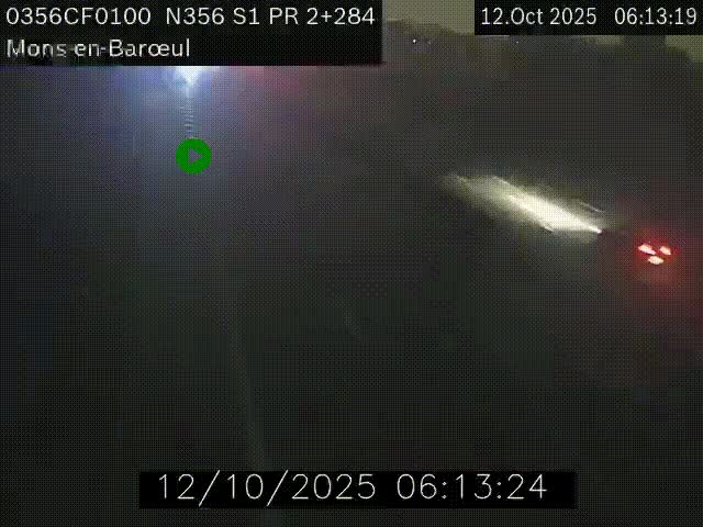 Webcam à l'entrée de Lille en direction du périphérique, à proximité de Mons-en-Baroeul sur la N356