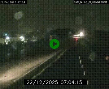 Webcam sur la N165 à hauteur de Hennebont, au nord de Lorient