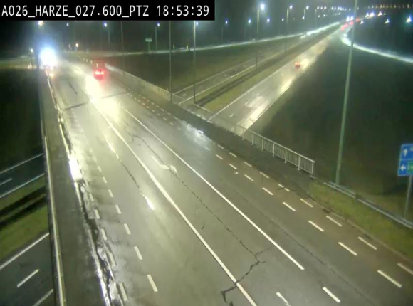 Caméra autoroute Belgique - Sougné-Remouchamps,E25 direction Luxembourg