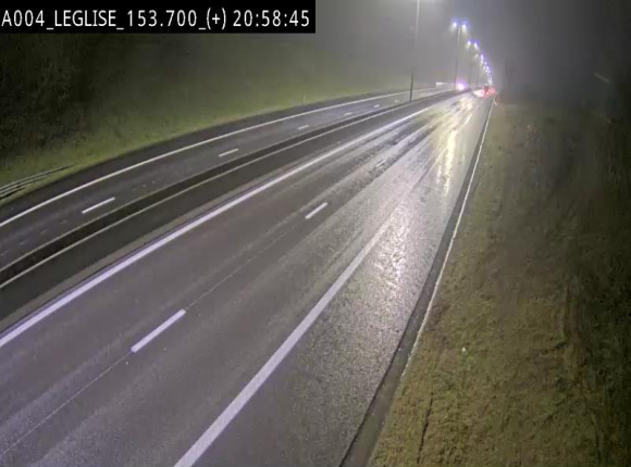 Webcam autoroute E411 à hauteur de Léglise, en direction de Luxembourg