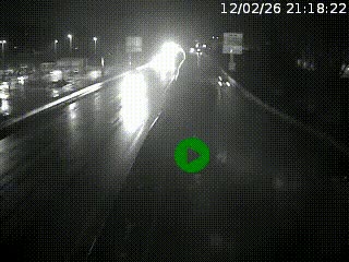 Caméra routière à hauteur des centres commerciaux et de la sortie 14 en direction d'Albertville