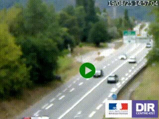 Webcam info trafic à proximité de Vizille sur la N85, au niveau du point de vue du Saut du Moine à Champagnier