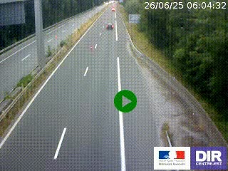 Webcam sur la nationale N90 à Gilly-sur-Isère, en direction et à proximité d'Albertville