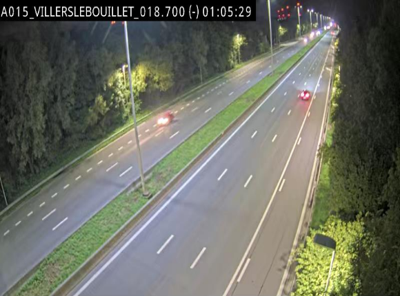 Webcam autoroute Belgique - Villers-le-Bouillet - E42 direction Liège - BK 18.7
