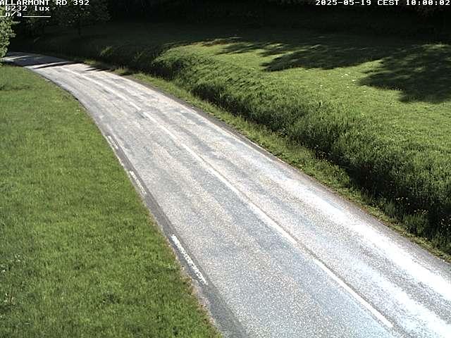 Webcam à Allarmont dans les Vosges, sur la RD392