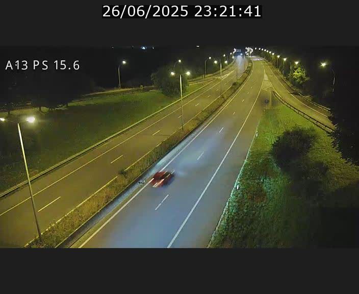 Traffic live webcam Luxembourg Kayl - A13 direction Dudelange - BK 15.6