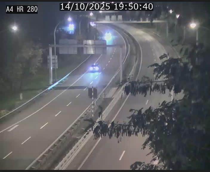Webcam traffic A4 Luxembourg - BK 0.2 - P+R Bouillon (direction Luxembourg)