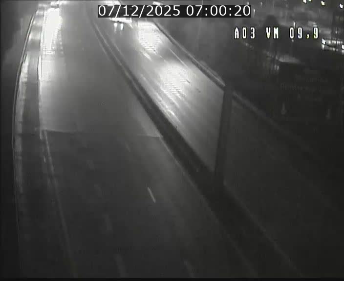 Webcam Autoroute à la Croix de Bettembourg - A3 - BK 9.9 - direction France