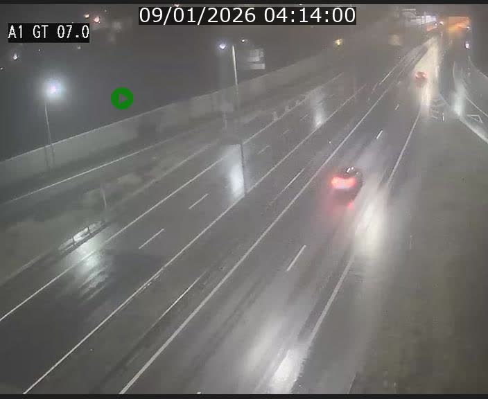 Traffic live webcam Luxembourg Cents - A1 direction Kirchberg - BK 7