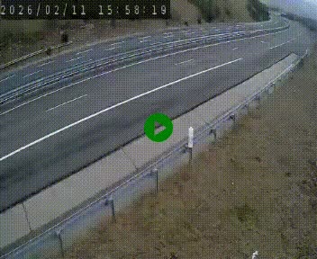 Caméra autoroutière France - A75, Engayresque, entre Millau et Séverac-le-Chateau, en direction de Montpellier