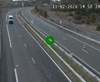 Caméra autoroute A75 à hauteur de la sortie 49 Le Caylar en direction de Montpellier