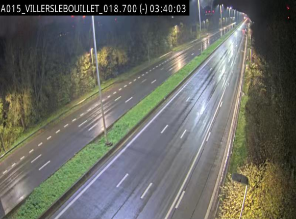 Webcam autoroute Belgique - Villers-le-Bouillet - E42 direction Liège - BK 18.7