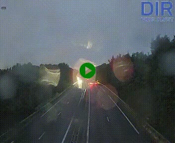 Webcam sur le périphérique de Caen (N814) à l'est de la ville, à Mondeville hauteur de la sortie 2, Presqu'île-Rives de l'Orne, au bout de l'autoroute A13