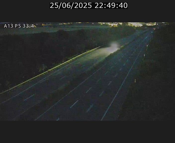 Webcam trafic sur A13 à hauteur de Mondorf-les-Bains en direction d'Altwies