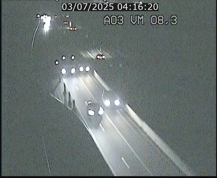 Traffic live webcam Luxembourg Bettembourg - A3 - BK 8.3 - direction France