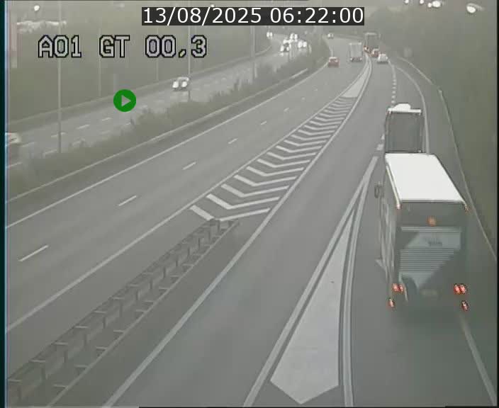 Traffic live webcam Luxembourg Croix de Gasperich - A1 direction Kirchberg - BK 0.3