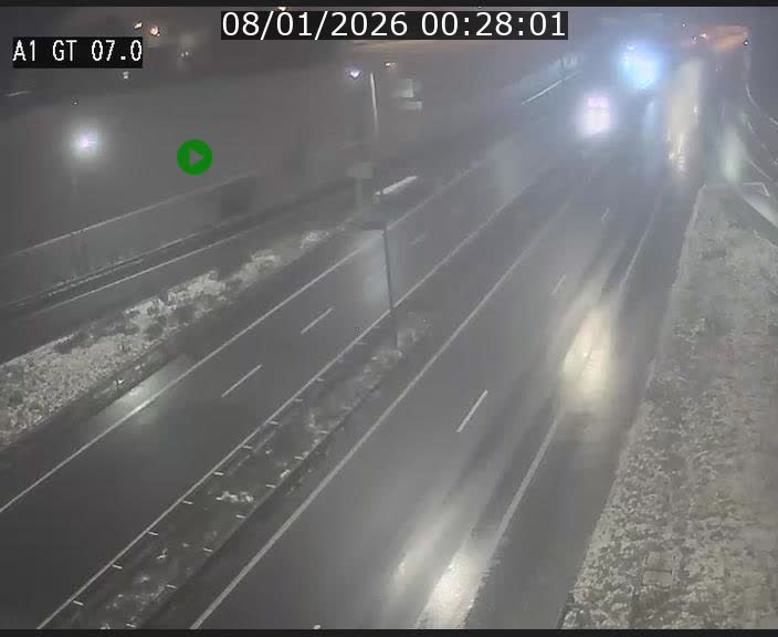Traffic live webcam Luxembourg Cents - A1 direction Kirchberg - BK 7