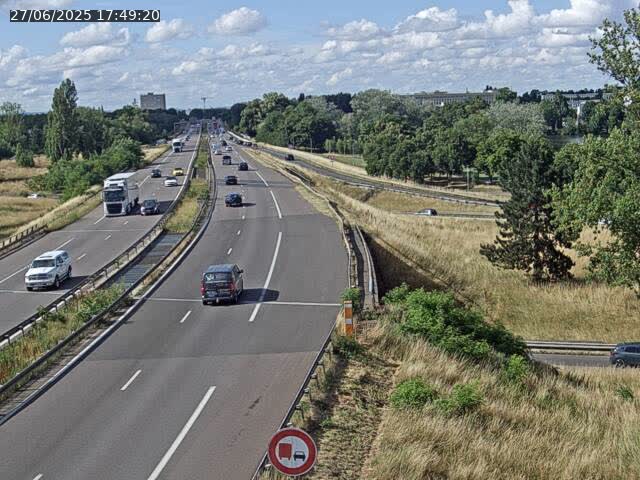 Caméra autoroute France - A31, Metz-centre direction Thionville