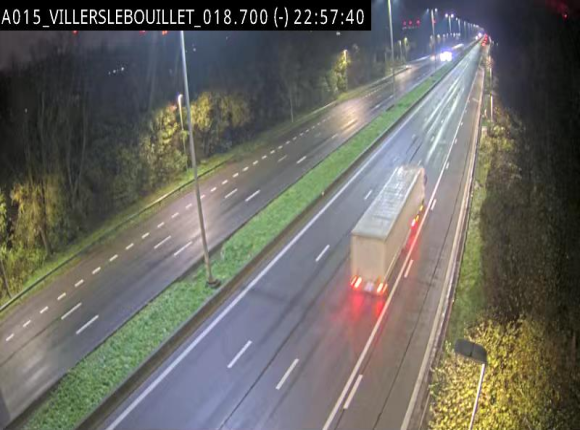 Webcam autoroute Belgique - Villers-le-Bouillet - E42 direction Liège - BK 18.7