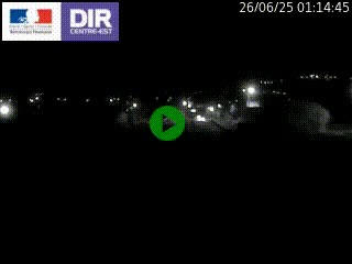 Caméra autoroute à Saint-Etienne (Les Littes) à hauteur du Ikea Saint-Etienne sur l'A72 en direction de Roanne