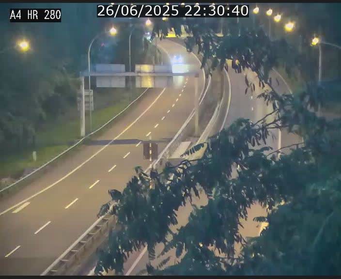 Webcam traffic A4 Luxembourg - BK 0.2 - P+R Bouillon (direction Luxembourg)