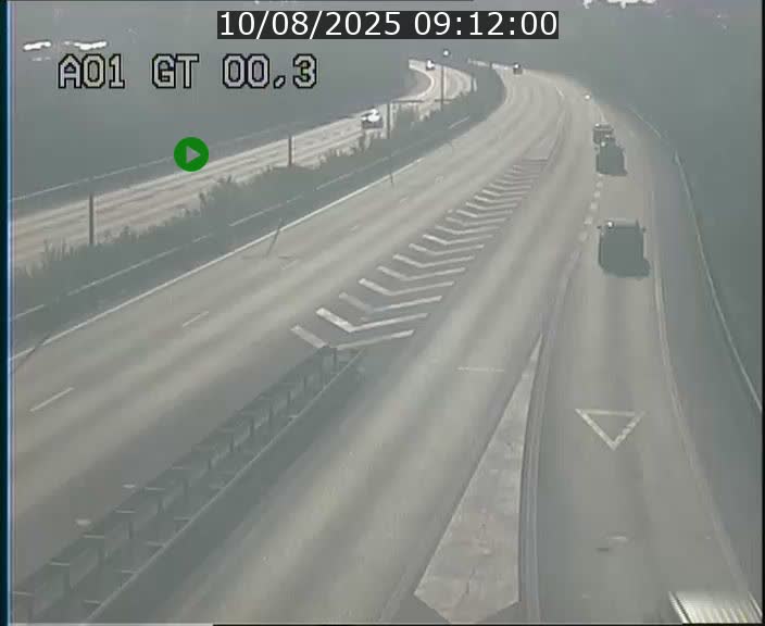 Traffic live webcam Luxembourg Croix de Gasperich - A1 direction Kirchberg - BK 0.3