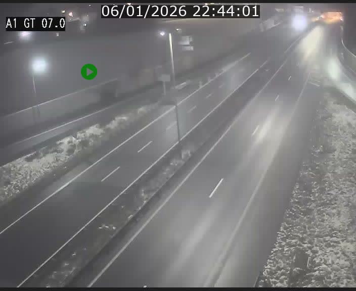 Traffic live webcam Luxembourg Cents - A1 direction Kirchberg - BK 7