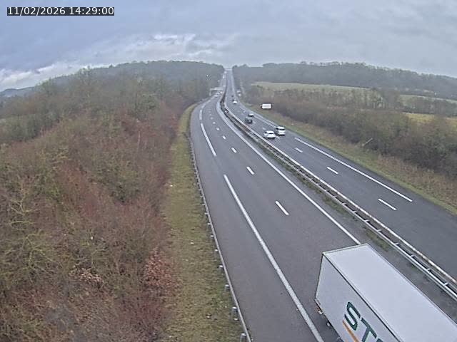 Caméra autoroute France - A33, Saint-Nicolas-de-Port direction Lunéville