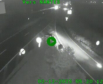 Webcam N147 au nord de Poitiers et à la jonction avec la A10
