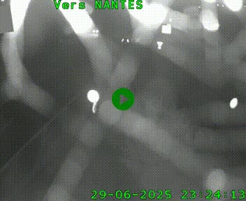 Webcam N147 au nord de Poitiers et à la jonction avec la A10